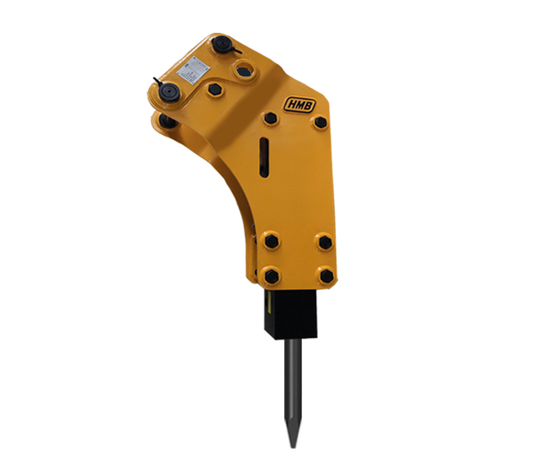 backhoe type hydraulic breaker